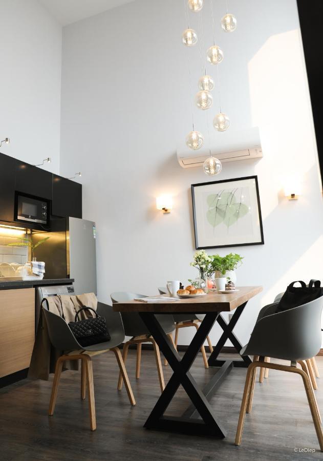 Aparthotel Gardenia Bich Cau Hanoi Zewnętrze zdjęcie