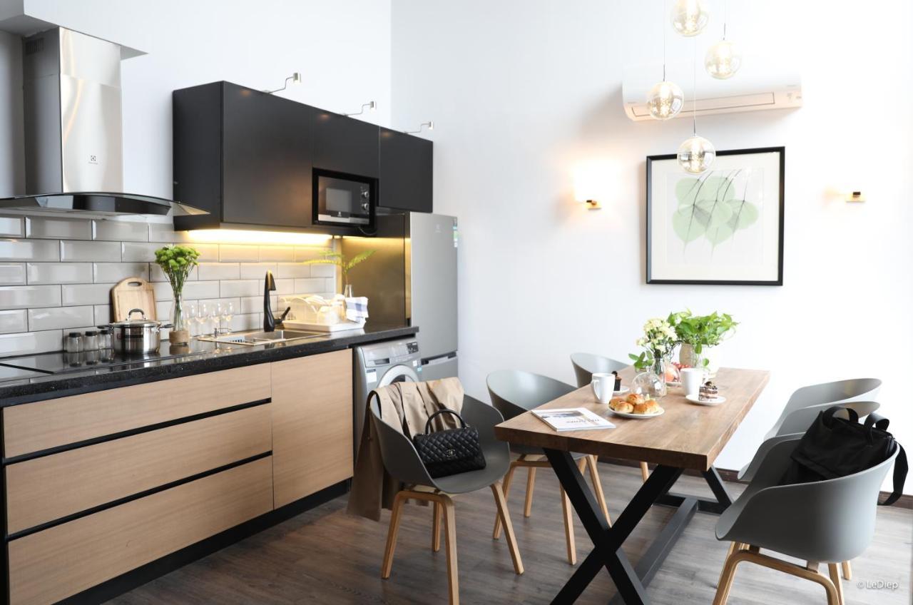 Aparthotel Gardenia Bich Cau Hanoi Zewnętrze zdjęcie