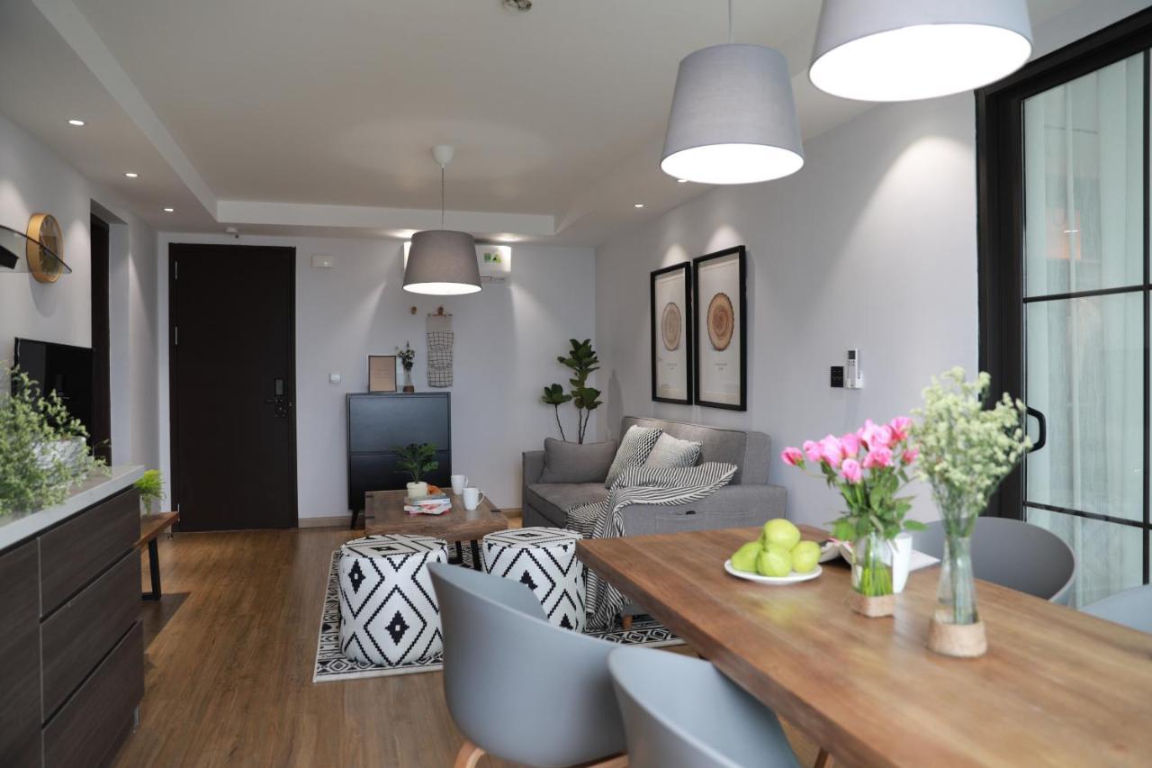 Aparthotel Gardenia Bich Cau Hanoi Zewnętrze zdjęcie